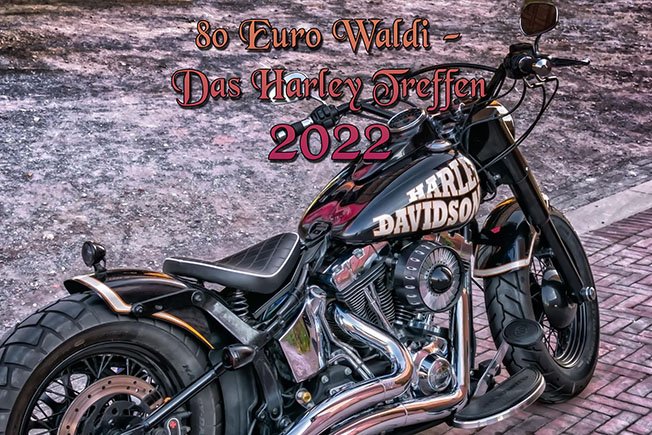80 Euro Waldi Harley Treffen 06. Juni 2022 - Bild